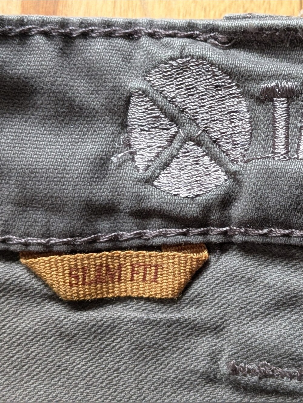 Tainted Denim Men's Gray Cargo Jogger Pants Size 28 New With Tags (NWT) - Picture 8 of 12